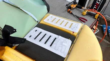 천안, 아산 인피니티 Q50 2열 열선 시트 엉뜨 시공!