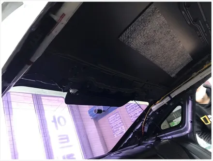 천안 자동차 천장 엠보싱 시공!! 자동차 천장 엠보싱 견적?? 그랜저 HG 천장 엠보싱 얼마??