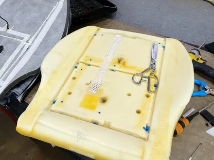 천안 벤츠w204 c클래스 통풍시트 장착시공!!벤츠 c클래스 통풍시트 장착 견적??