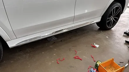 벤츠 w167 GLS(마이바흐) 전동 사이드스텝