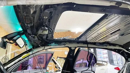 천안 bmw740li e66 천장 엠보싱 시공!! bmw 천장 엠보싱 비용??