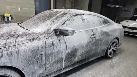 두정동 스팀세차 BMW 420I 디테일링 작업 / 충남 천안