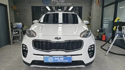 성성동 세차 휴디테일링 스포티지 스팀 세차 및 발수코팅 / 충남 천안