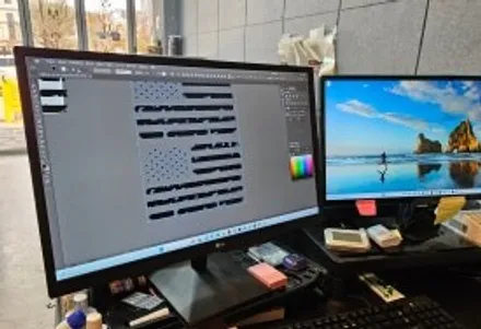 [양주데칼라이프] 랭글러JK 더블사이드라인, 3열윈도우, 빈티지별데칼 시공 / 양주시 고암동