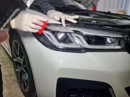 [양주데칼라이프] BMW 530i 헤드라이트 PPF 시공했어요! / 양주시 고암동