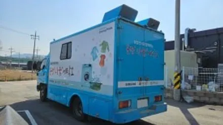 [양주데칼라이프] 마이티 탑차 트럭 광고랩핑 스티커 제거 작업했어요 / 양주시 고암동