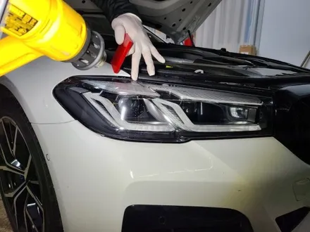 [양주데칼라이프] BMW 530i 헤드라이트 PPF 시공했어요! / 양주시 고암동