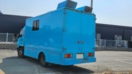 [양주데칼라이프] 마이티 탑차 트럭 광고랩핑 스티커 제거 작업했어요 / 양주시 고암동