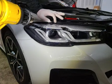 [양주데칼라이프] BMW 530i 헤드라이트 PPF 시공했어요! / 양주시 고암동