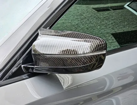 [양주데칼라이프] BMW 뿔미러커버 카본랩핑_530i / 양주시 고암동