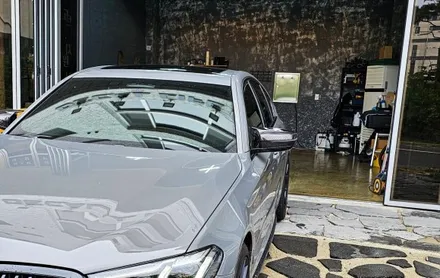 [양주데칼라이프] BMW 뿔미러커버 카본랩핑_530i / 양주시 고암동
