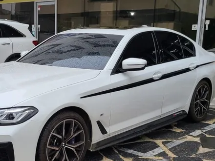 [양주데칼라이프]bmw 530i 크롬죽이기 사이드데칼 작업했어요! / 양주시 고암동