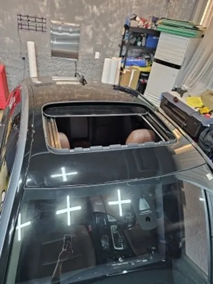 [양주데칼라이프] BMW 유광블랙으로 루프스킨 했어요 / 양주시 고암동