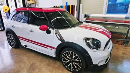 [양주데칼라이프] bmw미니 컨트리맨 데칼 스티커 제거했어요 / 양주시 고암동