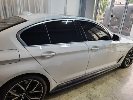 [양주데칼라이프]bmw 530i 크롬죽이기 사이드데칼 작업했어요! / 양주시 고암동