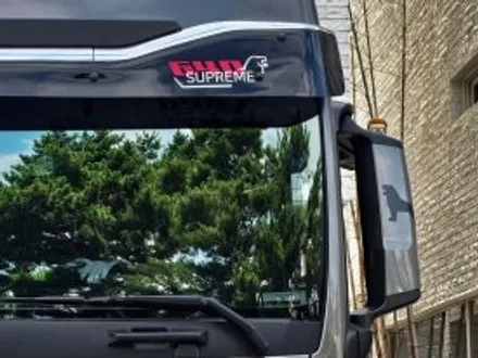 [양주데칼라이프] 만트럭 TGX640 MAN 추레라 블랙라이언 커스텀데칼 / 양주시 고암동