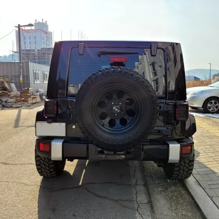 [양주데칼라이프]지프 랭글러JK 투도어 사이드라인, 리어범퍼 작업했어요! / 양주시 고암동