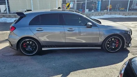 [양주데칼라이프] 벤츠A45AMG 사이드 스트라이프 데칼스티커 시공했어요 / 양주시 고암동