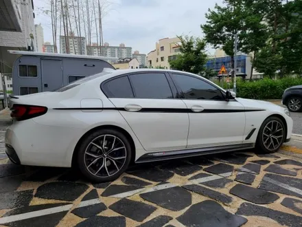 [양주데칼라이프]bmw 530i 크롬죽이기 사이드데칼 작업했어요! / 양주시 고암동