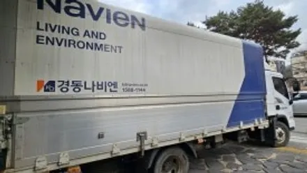 [양주데칼라이프] 3.5톤 마이티 윙바디 특장화물차 광고랩핑제거 / 양주시 고암동