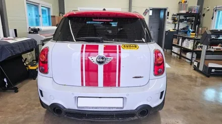 [양주데칼라이프] bmw미니 컨트리맨 데칼 스티커 제거했어요 / 양주시 고암동