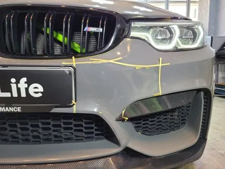 [양주데칼라이프] BMW M3 랩핑 부분 보수 해드렸습니다~!! (랩핑 덧댐작업~!) / 양주시 고암동