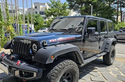 [양주데칼라이프] 랭글러JK 본넷 루비콘 RUBICON 로고 데칼 했어요 / 양주시 고암동