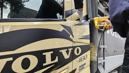 [양주데칼라이프] 볼보 FM460 덤프트럭 VOLVO 커스텀 데칼 했어요 / 양주시 고암동