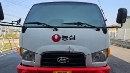 [양주데칼라이프] 현대 화물트럭 광고스티커 랩핑 제거 (농심 운반차량) / 양주시 고암동