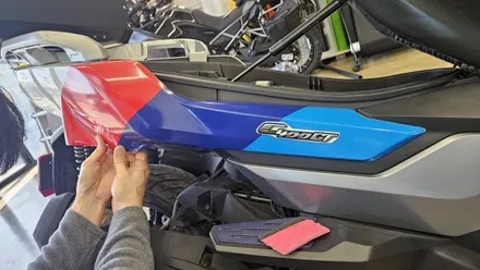 [양주데칼라이프] bmw C400GT 데칼 시공 / 양주시 고암동