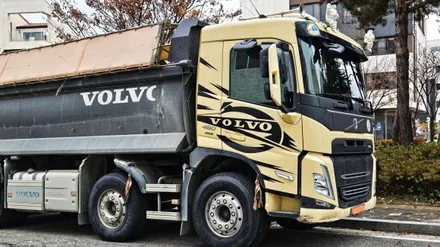 [양주데칼라이프] 볼보 FM460 덤프트럭 VOLVO 커스텀 데칼 했어요 / 양주시 고암동