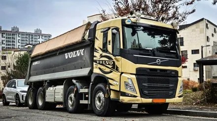 [양주데칼라이프] 볼보 FM460 덤프트럭 VOLVO 커스텀 데칼 했어요 / 양주시 고암동