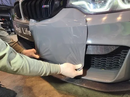[양주데칼라이프] BMW M3 랩핑 부분 보수 해드렸습니다~!! (랩핑 덧댐작업~!) / 양주시 고암동