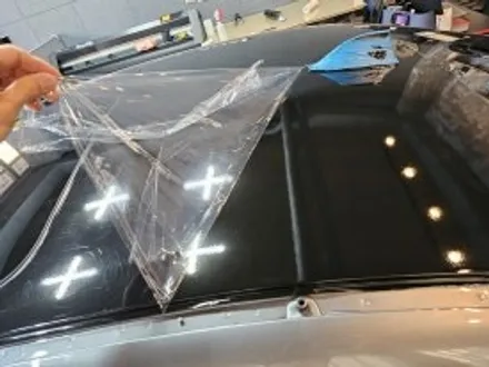 [양주데칼라이프] BMW 유광블랙으로 루프스킨 했어요 / 양주시 고암동