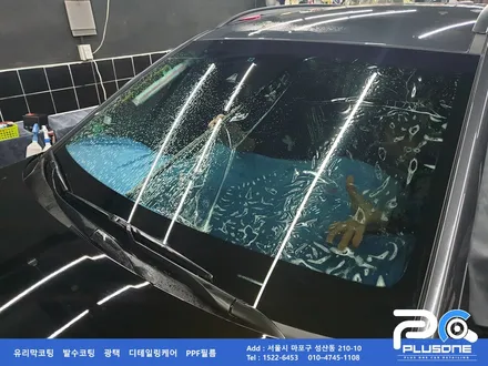 마포 신차패키지 전문 플러스원의 코나 하이브리드 1편 신차검수, 썬팅 블랙박스 장착 / 서울 마포구 성산동