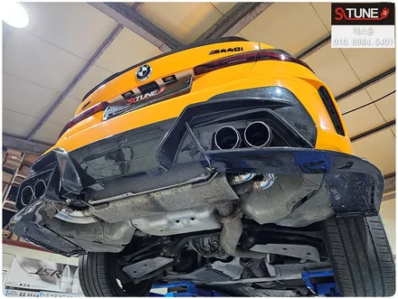 BMW420i 쿠페 신형G22 93파이 카본 듀얼팁 튜닝기. 에스튠 / 경기 시흥