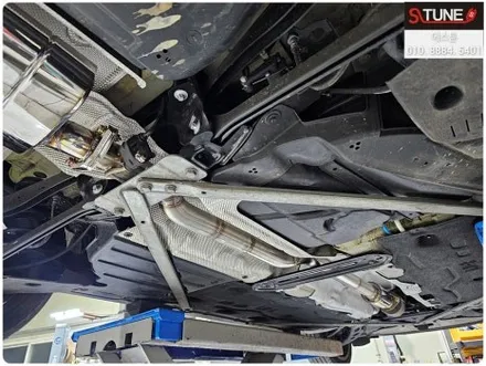 미니쿠퍼 S 컨버터블 커스텀 캣백 가변배기 카본 듀얼팁 튜닝. 에스튠 / 경기 시흥