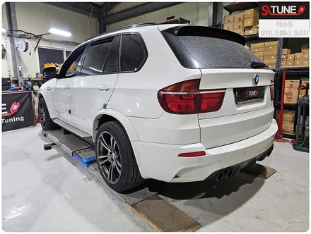 BMW X5 M e70 커스텀 가변배기 카본 듀얼팁 튜닝. 에스튠 / 경기 시흥