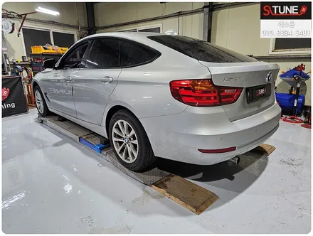 BMW 3GT 20d F34 중간라인 행거 추가보강 배기 수리. 에스튠 / 경기 시흥