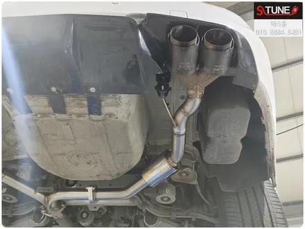 BMW520d 커스텀 듀얼배기 튜닝 + 구조변경. 에스튠 / 경기 시흥