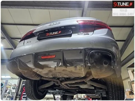아우디 A6 3.0tdi 아크라포빅st 카본 듀얼팁 튜닝. 에스튠 / 경기 시흥