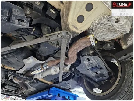 BMW428i컨버터블 커스텀 듀얼배기 중통레조 최대배기음 만들기. 에스튠 / 경기 시흥