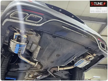 벤츠 S63amg 순정 H배기라인 독립라인 변경하여 배기음증폭 튜닝. 에스튠 / 경기 시흥