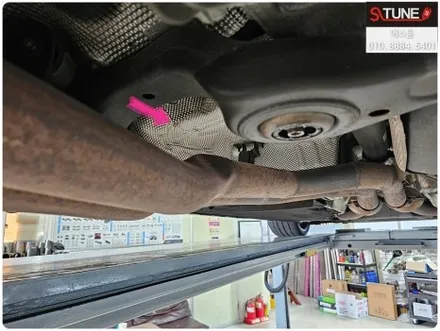아우디 RS5 1번/2번 중통 직관 레조 배기음 증폭, 순정 가변 컨트롤 리모컨 모듈 튜닝하기. 에스튠 / 경기 시흥