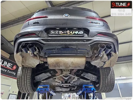BMW x4 m40i 블랙 M카본 듀얼팁 튜닝하여 뒷태 변경. 에스튠 / 경기 시흥