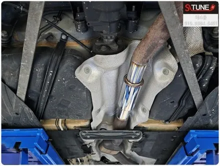 BMW428i컨버터블 커스텀 듀얼배기 중통레조 최대배기음 만들기. 에스튠 / 경기 시흥