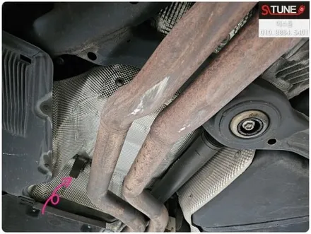 아우디 RS5 1번/2번 중통 직관 레조 배기음 증폭, 순정 가변 컨트롤 리모컨 모듈 튜닝하기. 에스튠 / 경기 시흥
