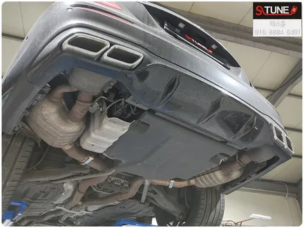 벤츠E63 amg 중간 H라인 독립 변경 순정 가변앤드 회로변경 배기음증폭 튜닝. 에스튠 / 경기 시흥