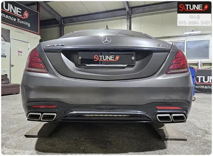 벤츠 S350d 저스트 풀세트 액티브사운드 튜닝 하였습니다. 에스튠 / 경기 시흥