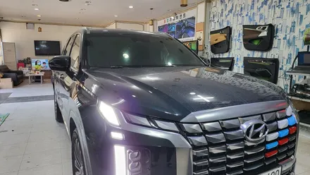 광주엠비언트 더뉴 펠리세이드 순정네비연동 광주엠비언트 풋등 및 도어 대시보드 포켓 콘솔 좌, 우 시공 진행 후기 / 광주 북구